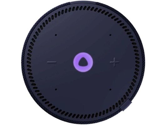 Умная колонка ЯНДЕКС НОВАЯ СТАНЦИЯ МИНИ (C ЧАСАМИ) СИНЯЯ (YNDX-00020B)